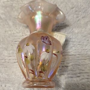 Fenton Handpainted Opalescent